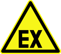 ATEX richtlijn 1999/92/EG logo